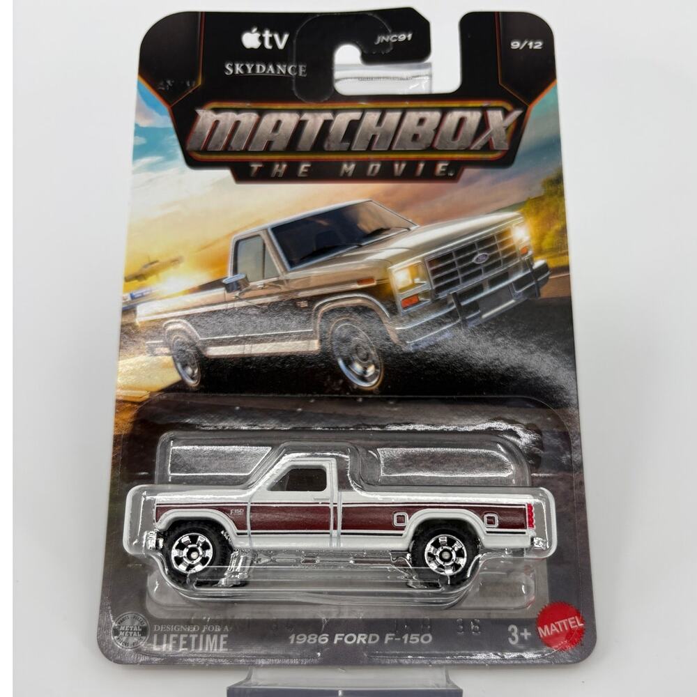 Matchbox The Movie 1986 Ford F-150 9/12
